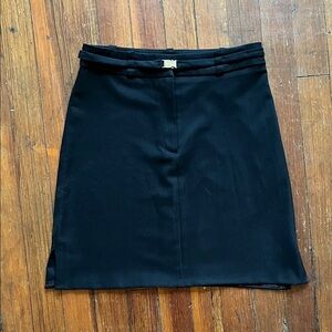 Morgan de Toi Black Pencil Skirt